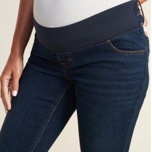 Old Navy Maternity rockstar Demi-boot denim jeans